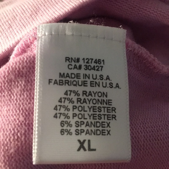 Wildfox My Yoga Baggy Pink Beach Sweatshirt Size XL - Picture 7 of 8